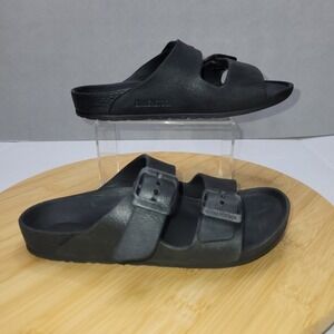 Birkenstock Kids Arizona Black Sandals Slip On Shoes‎ Size 30 US kids 12